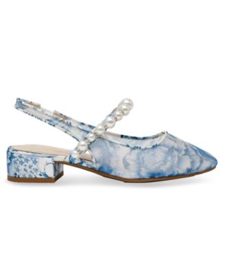 Little and Big Girls Sling Back Flat