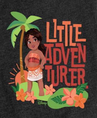 Big Girls Moana 2 Little Adventurer Graphic Short Sleeve Tee
