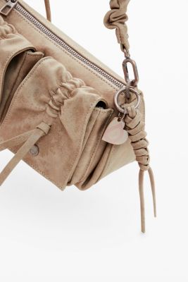 Дизайнерская женская сумочка с карманами-бантиками