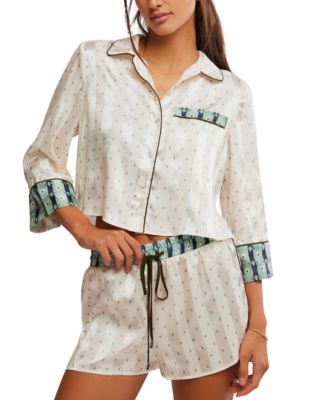 Free People - Women's Pillow Talk Short Pajama Set