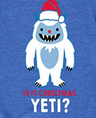 Big Boys Is It Christmas Yeti Graphic Tee