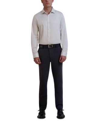 Men's Slim-Fit Multi-Dot Dress Shirt