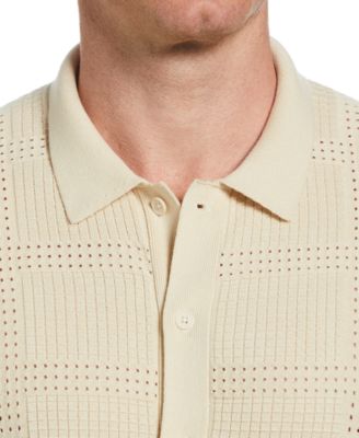 Perry Ellis Мужская жаккардовая рубашка Perry Ellis с открытой строчкой 17990₽