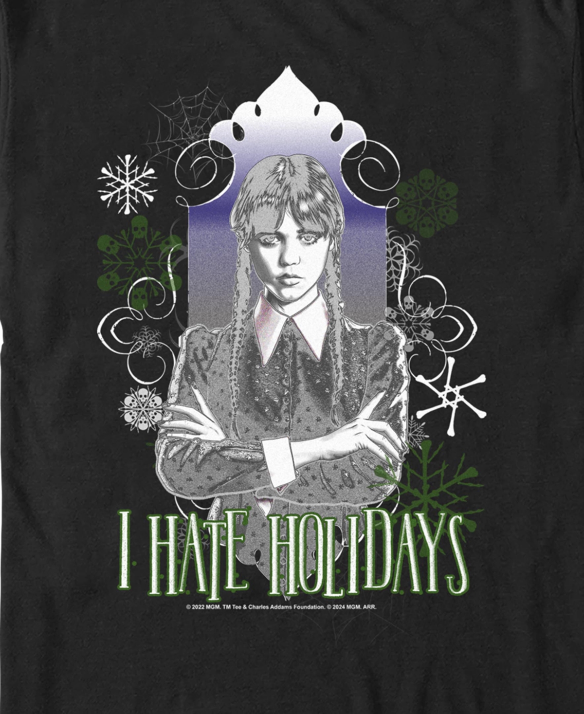 Fifth Sun Men's I Hate Holidays Short Sleeve T-shirt In Black