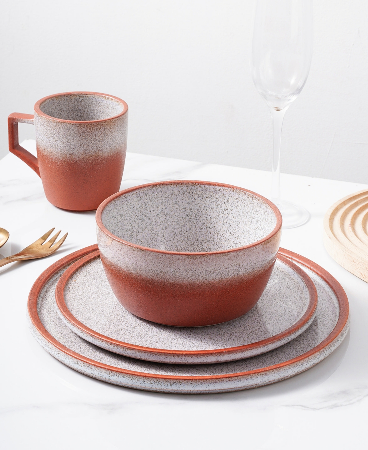 Stone Lain Vince Pc. Dinnerware Set, Service for 4