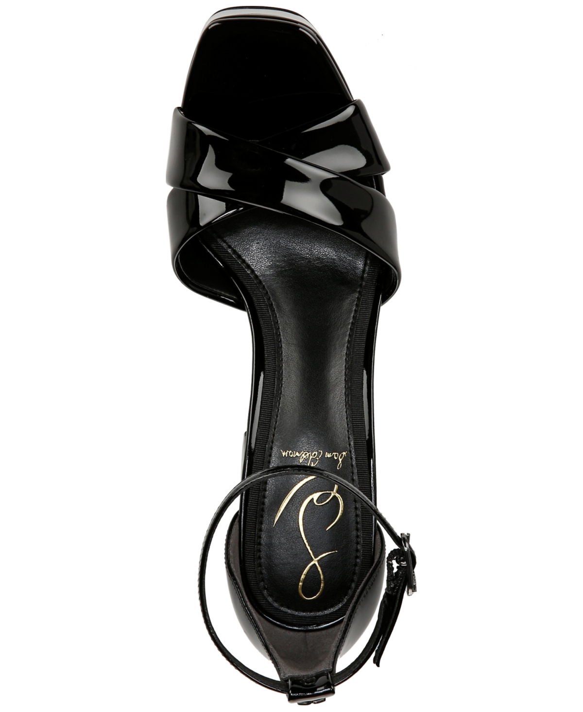 Sam Edelman Jullian Platform Heel Black Patent In Black
