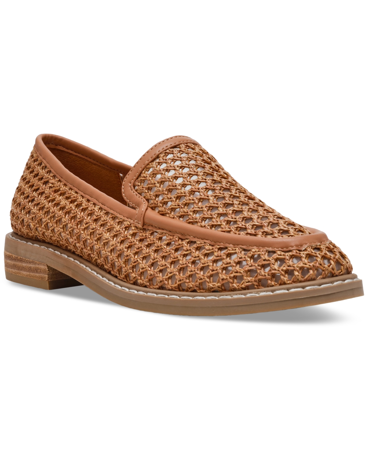 Women's Fran Woven Slip-On Loafers - Latte