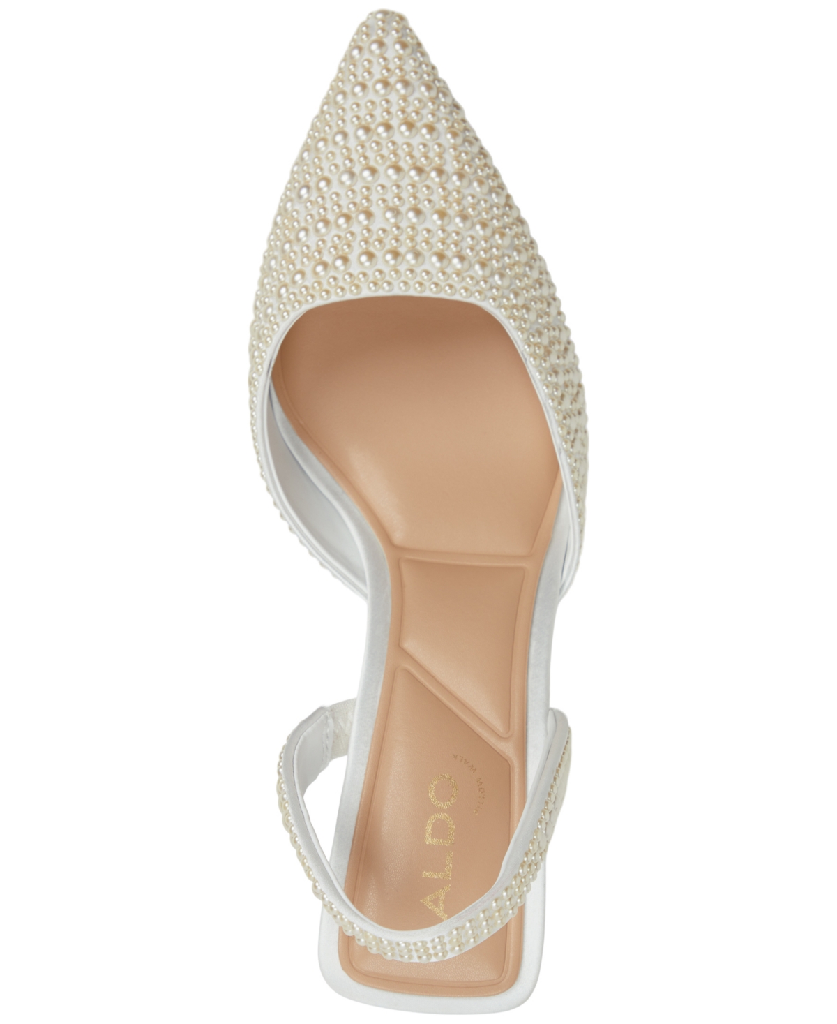 Shop Aldo Women's Brizza Slingback Dress Pumps In White