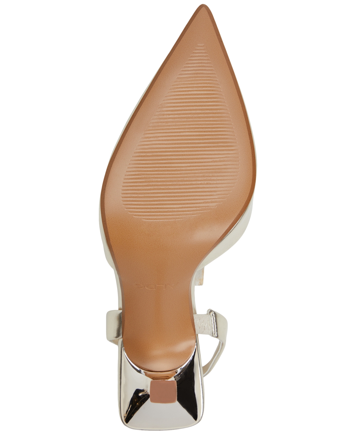Shop Aldo Women's Brusanti Two-piece Pumps In Champagne