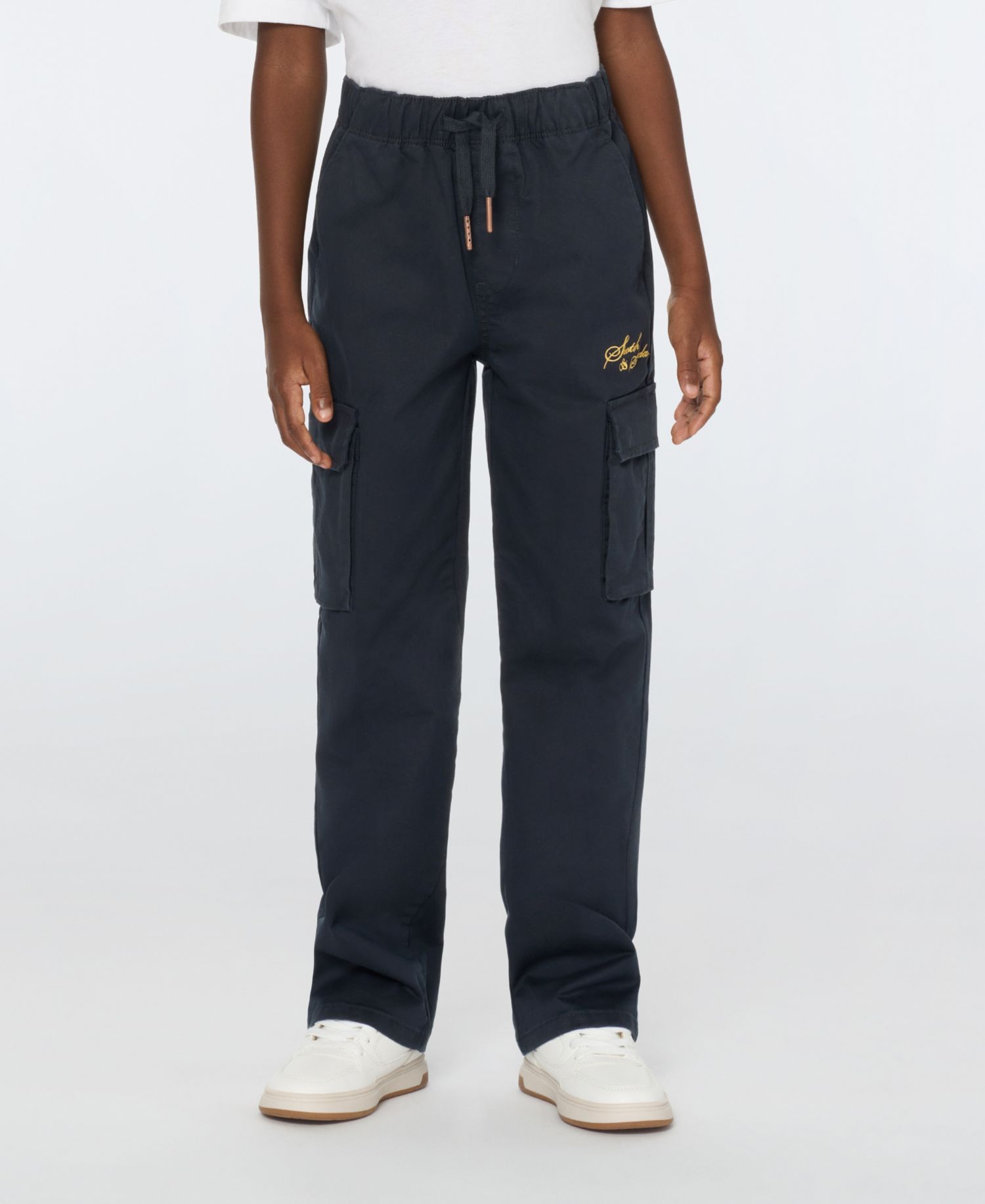 Big Boys Stretch Cotton Twill Pant