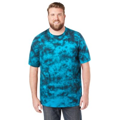 Men's Big and Tall Shrink-Less Lightweight Crewneck T-Shirt