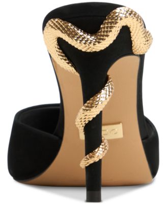 Women's Seashella Slip-On Heeled Sandals