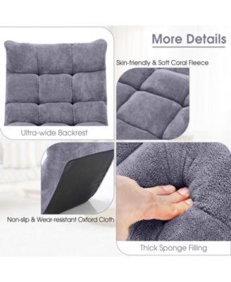 Adjustable 14-position Cushioned Floor Chair