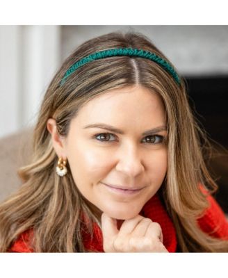 Thin Solid Headband - Green