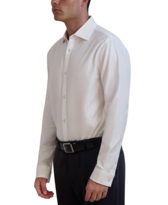 КАРЛ ЛАГЕРФЕЛЬД ПАРИЖ Karl Lagerfeld Paris Мужская приталенная жаккардовая рубашка в полоску 19890₽