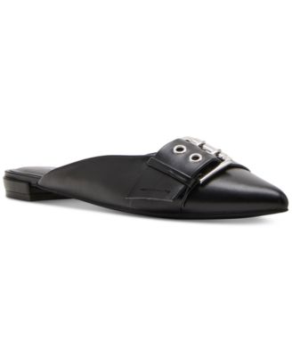 Madden Girl - Denveerr Buckled Slide Loafer Mules