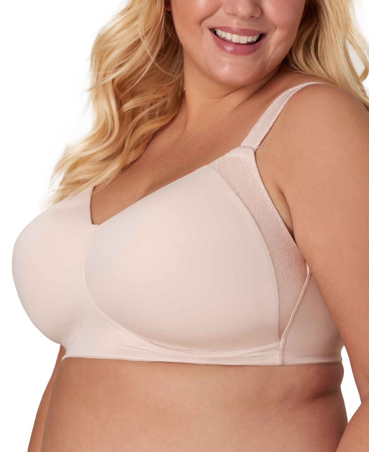 Shop Playtex Secrets Perfectly Smooth Shaping Wireless Bra 4707, Online Only In Sandshell Side Panel As3t