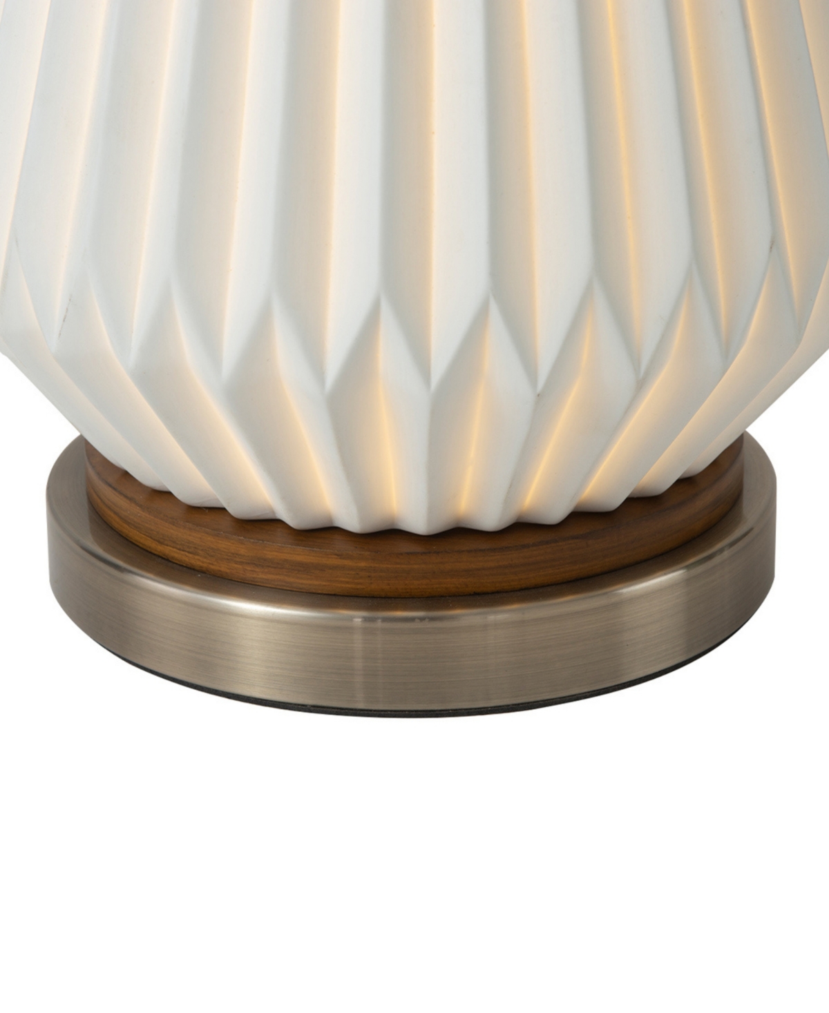 Nova Of California Concord 28" Switch Table Lamp In Walnut
