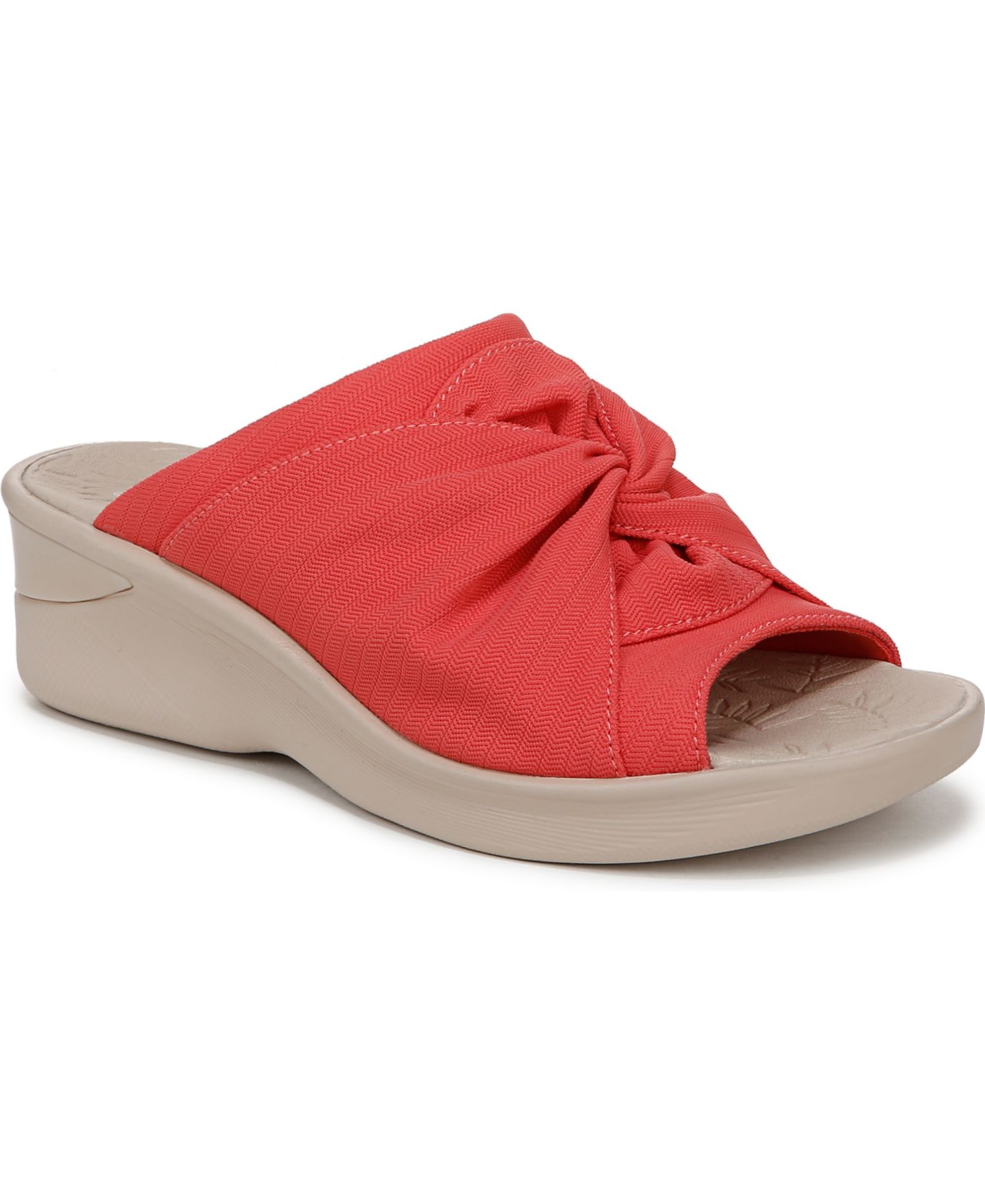 Женские сандалии LifeStride Smile 3 Washable Slide Wedge, цвет: Коралловый пляжный — фото 1