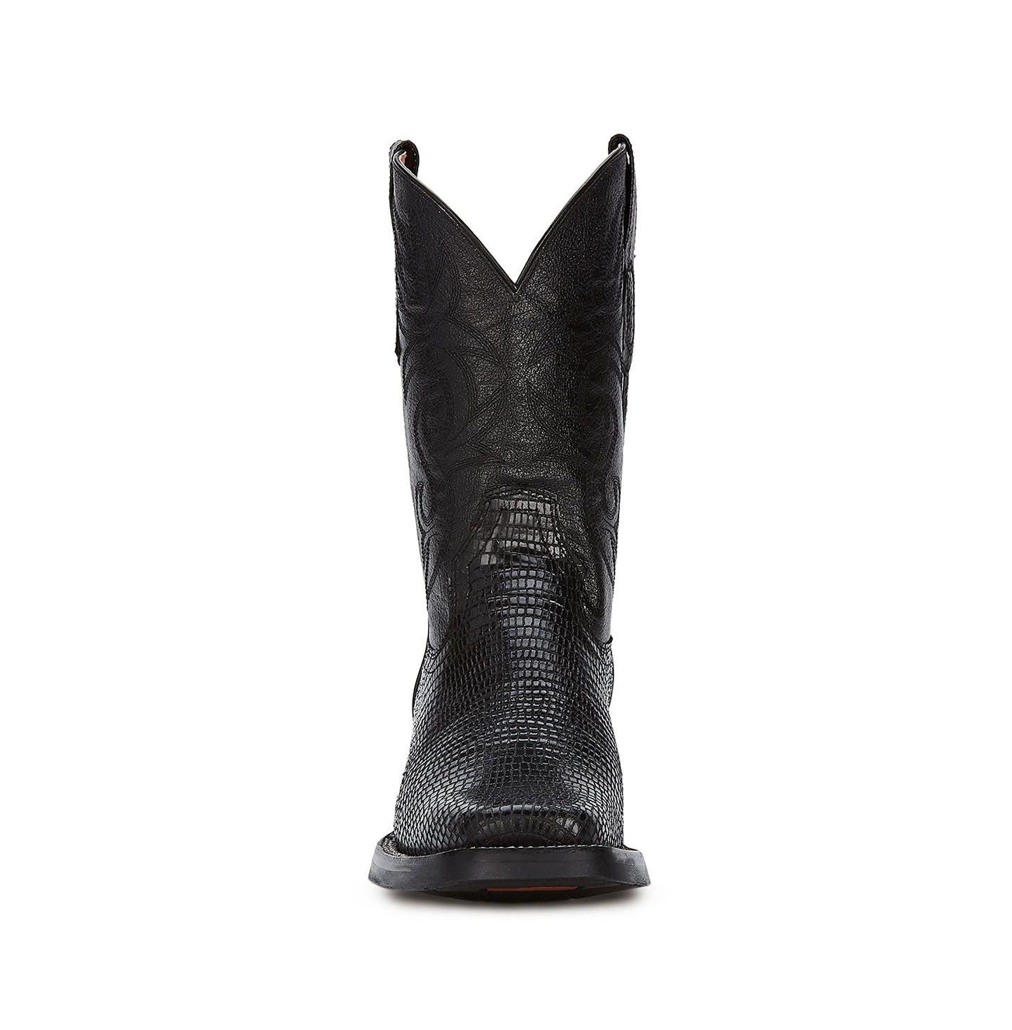 Мужские ботинки Forastero Western Cowboy Leather, цвет: Чёрный — фото 4