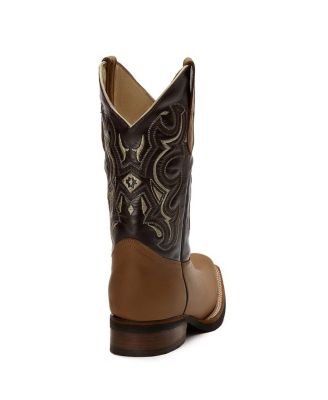 Men's Men Leather Boots Western Cowboy