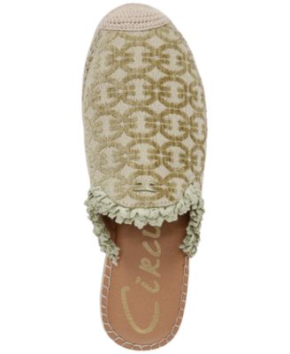 Mallory Ruffle Mule Slides