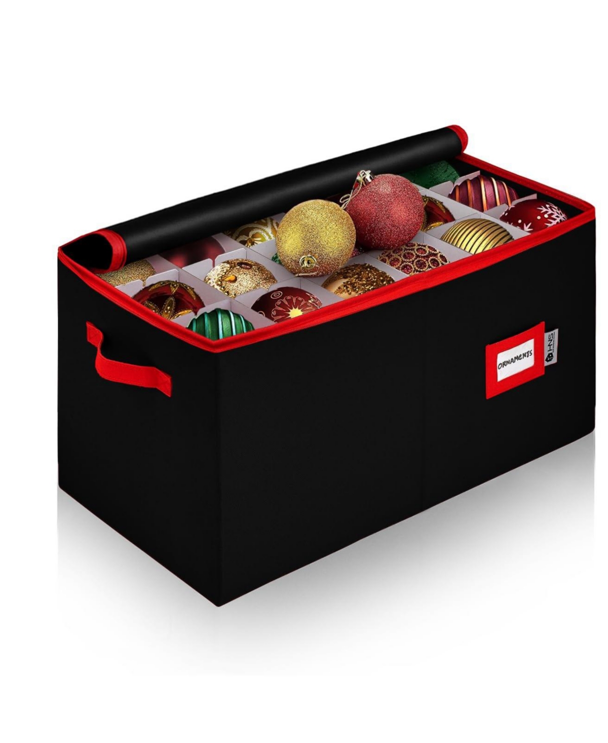 Florida Brands Christmas Ornaments Storage Box to Protect and Store up to 54 -4