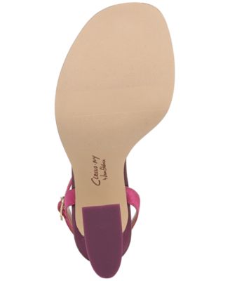Holly Strappy Block-Heel Dress Sandals