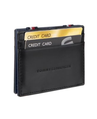 Tommy Hilfiger Men's RFID Compact Magic Card Case Wallet