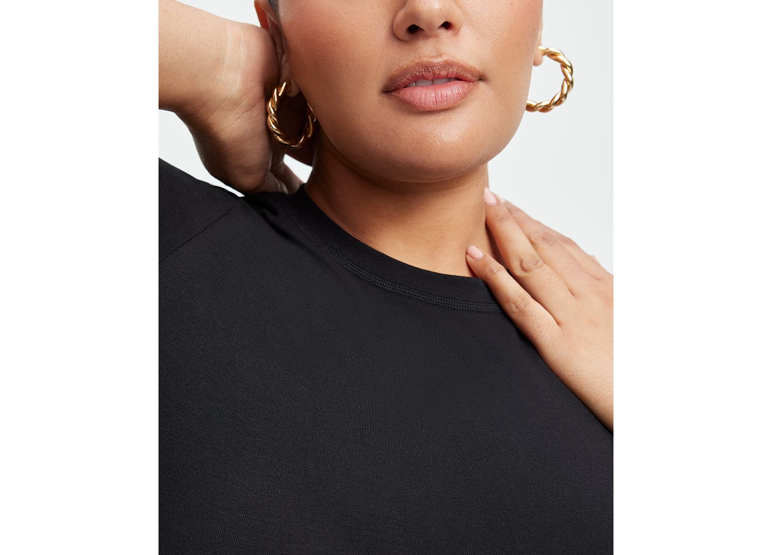 Women's Super Stretch Baby T-Shirt, Regular & Plus Size