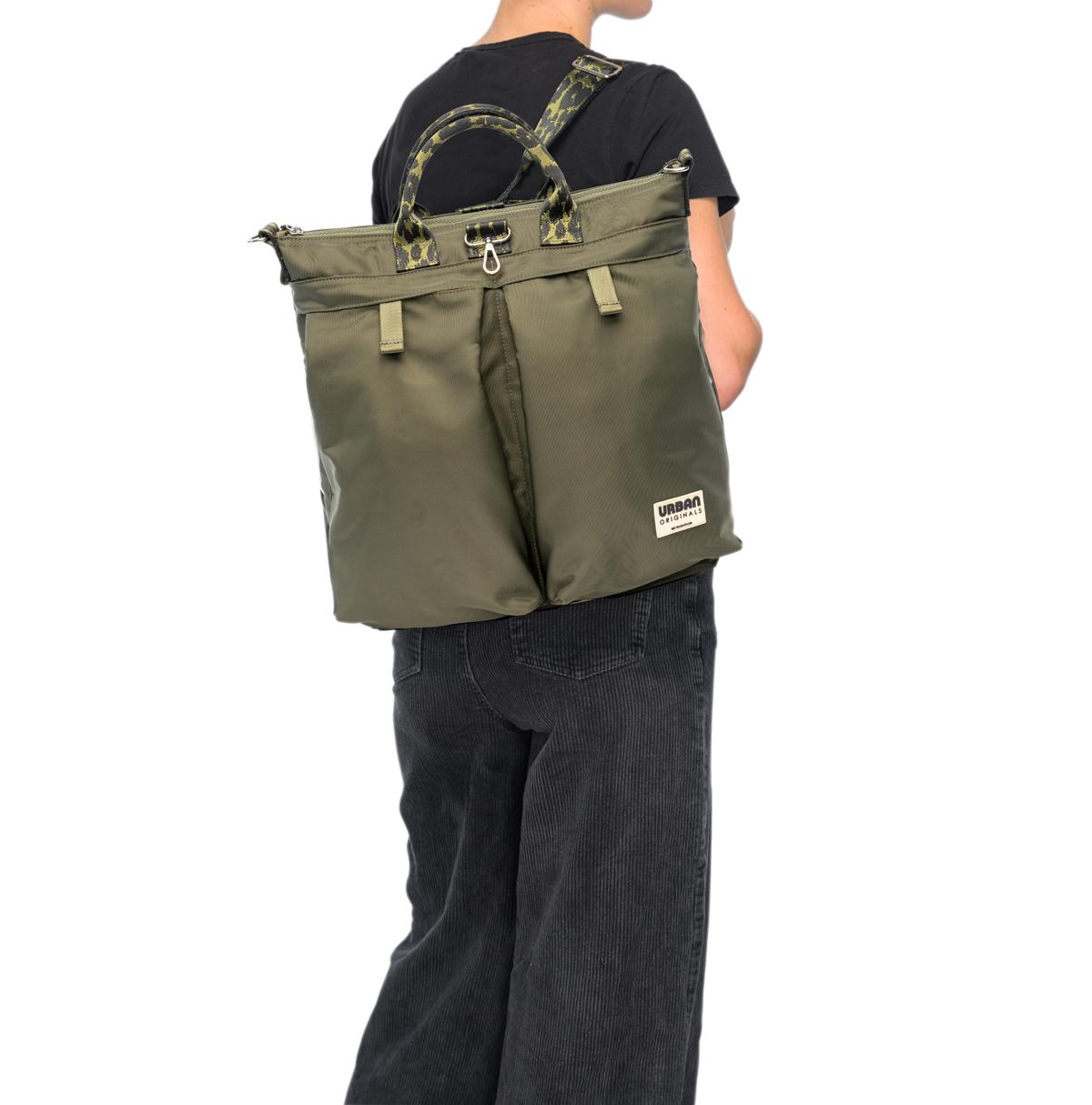 URBAN ORIGINALS COMO FAUX LEATHER BACKPACK