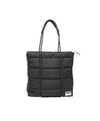 Palm Faux Leather Tote Bag