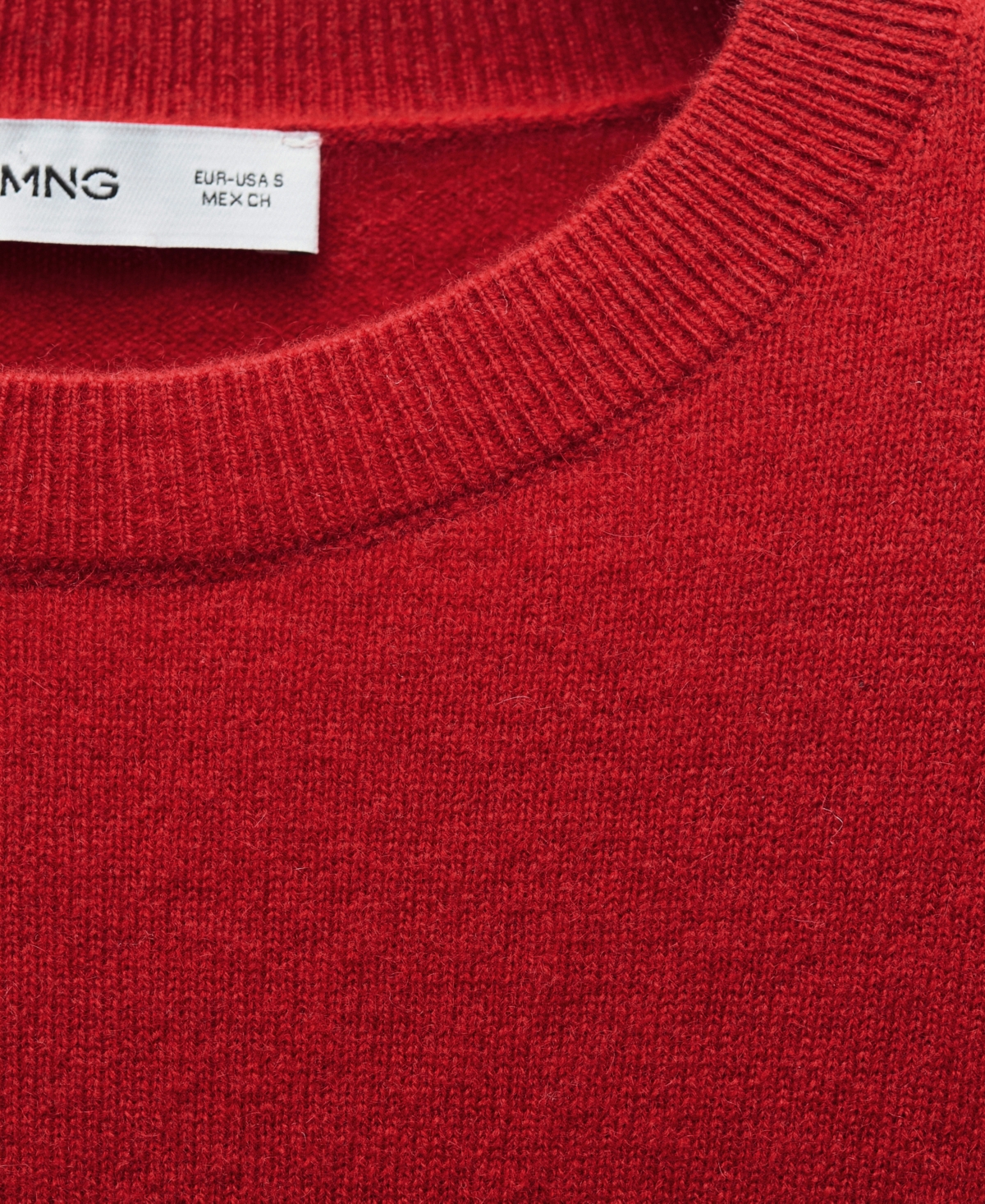 Shop Mango Women's Cashmere Sweater In Red