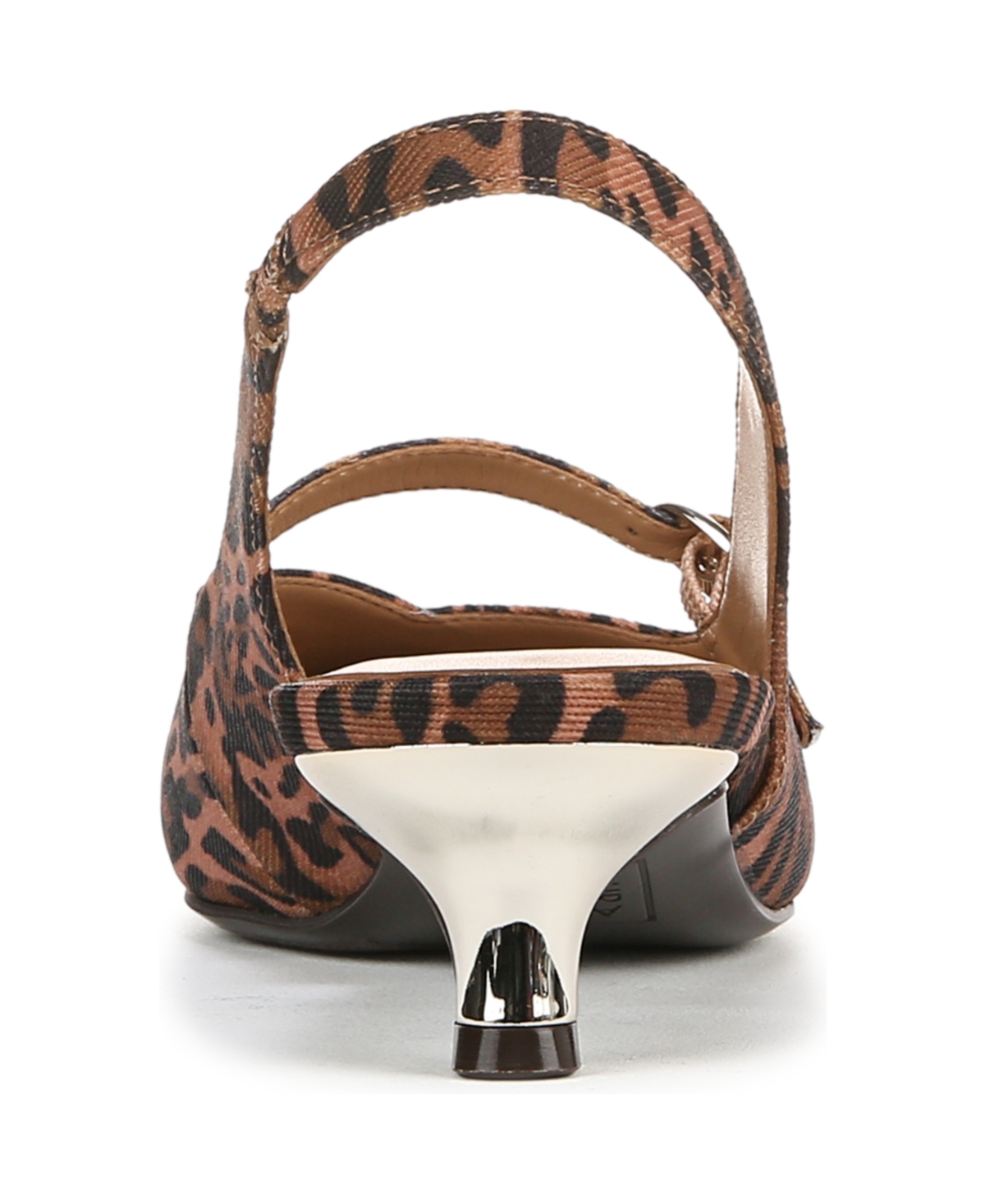 Naturalizer Jayla 2 Genuine Calf Hair Slingback Pump In Cheetah Fabric