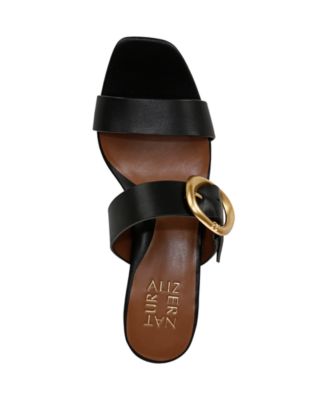 Women's Ida Square Open Toe Slide Dress Sandals