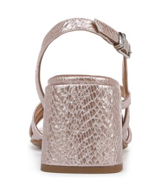 Women's Demi Strappy Slingback Block Heel Dress Sandals