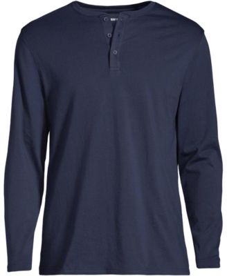 Big & Tall Long Sleeve Cotton Supima Henley