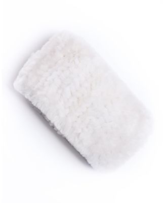 Knitted Shearling Headband