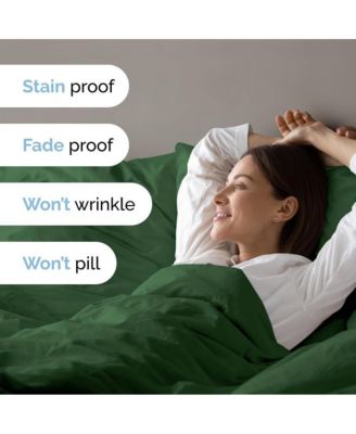 Premium Microfiber 3Pc Duvet Cover Set, King