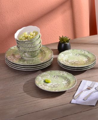 Adelaide Porcelain 12 Pc. Dinnerware Set, Service for 4