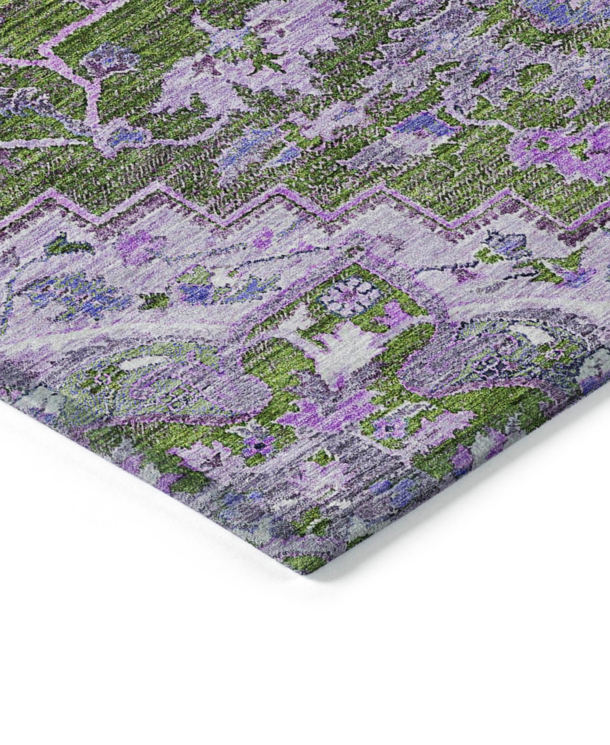 Addison Chantille Acn774 2'3''x7'6'' Runner Area Rug In Olive