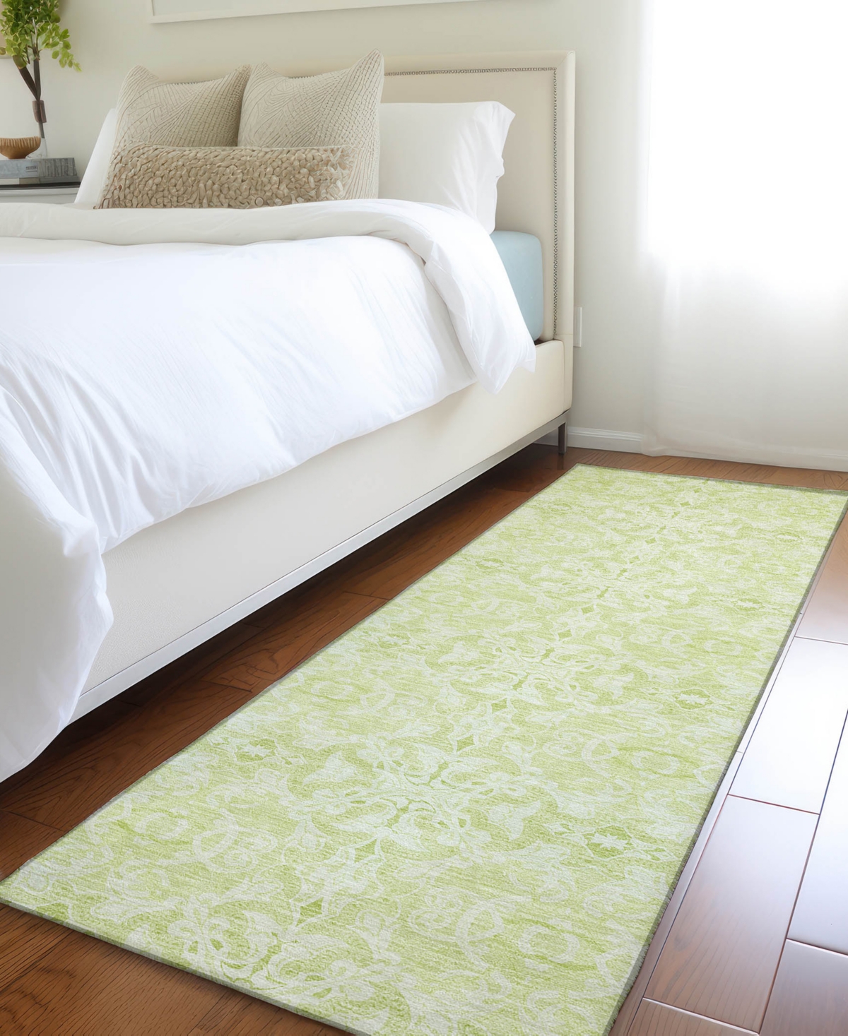 Addison Chantille Acn784 2'3''x7'6'' Runner Area Rug In Sage