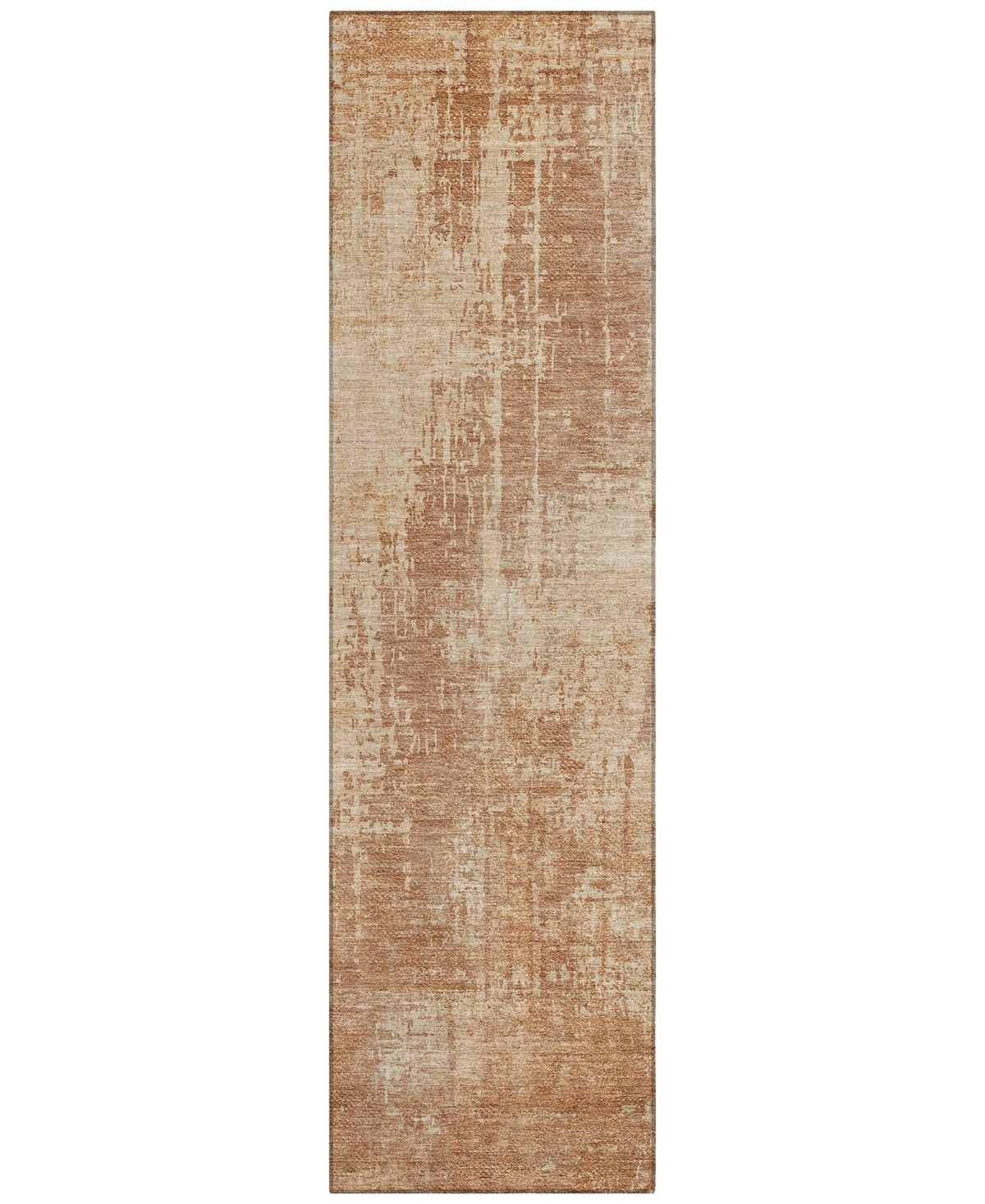 Addison Chantille Acn796 2'3''x7'6'' Runner Area Rug In Terracotta