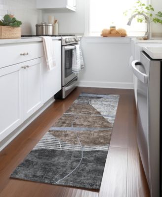 Chantille Machine Washable ACN804 2'3''x7'6'' Runner Area Rug