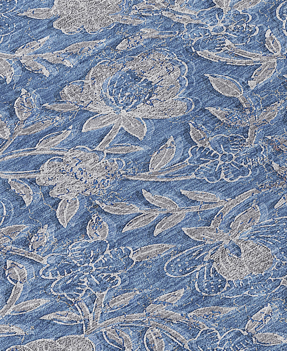 Addison Chantille Acn771 5'x7'6'' Area Rug In Denim
