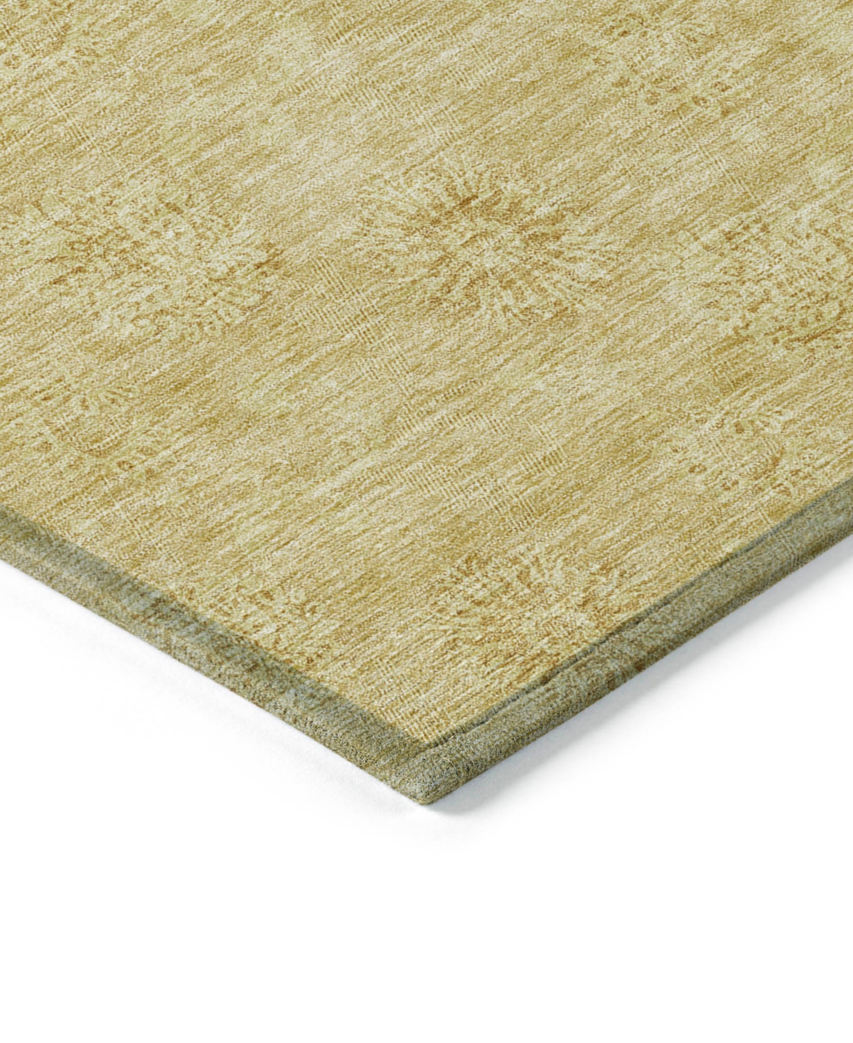 Addison Chantille Acn789 5'x7'6'' Area Rug In Gold
