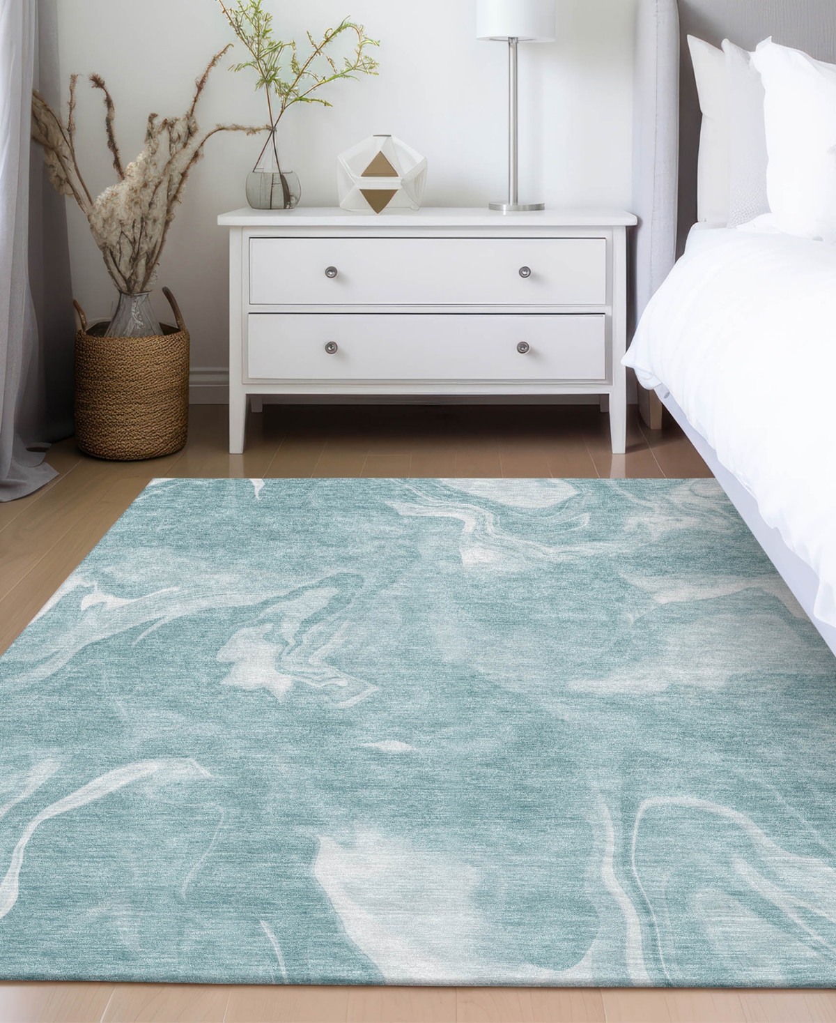 Addison Chantille Acn802 8'x10' Area Rug In Teal