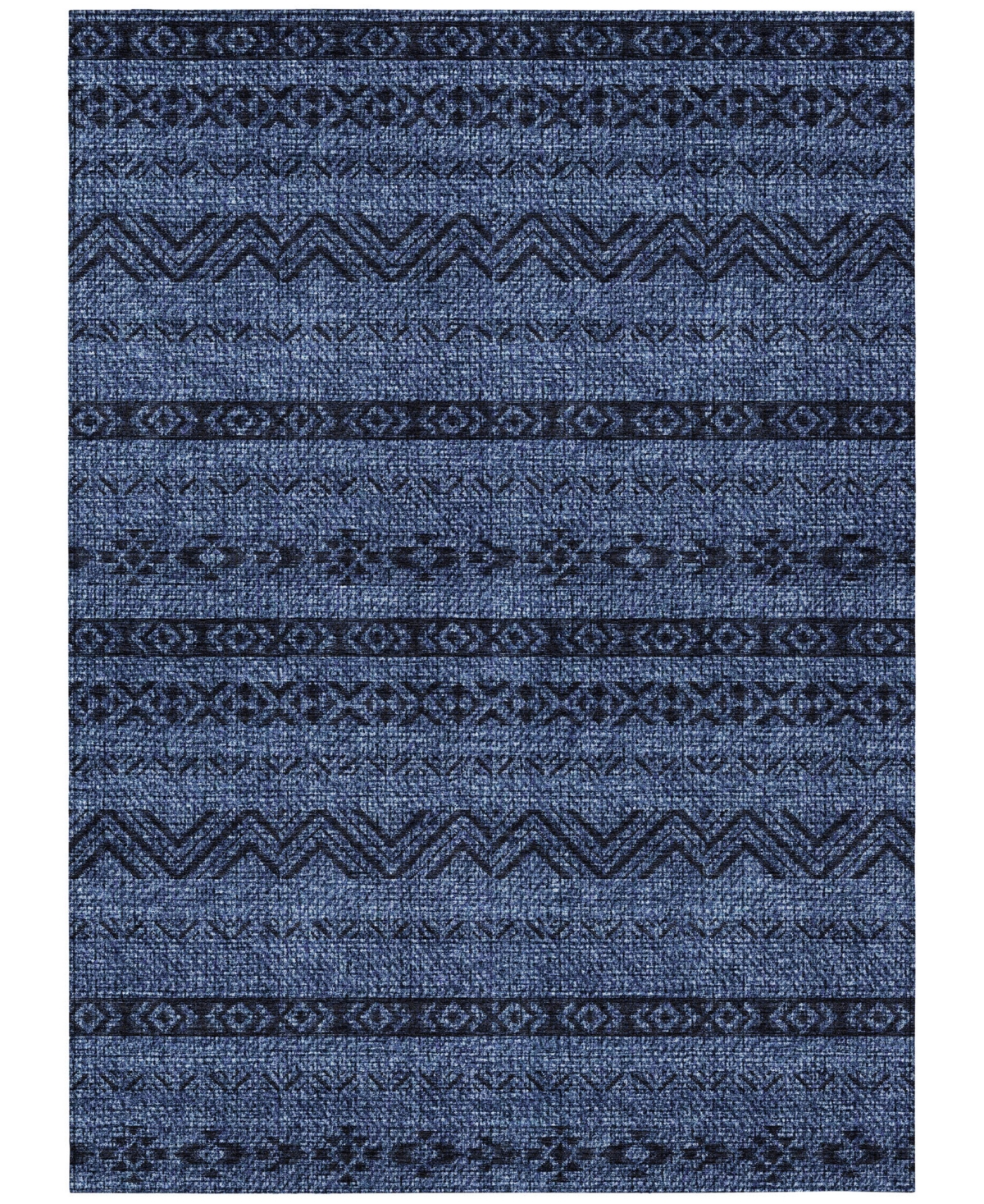 Addison Chantille Acn803 8'x10' Area Rug In Navy