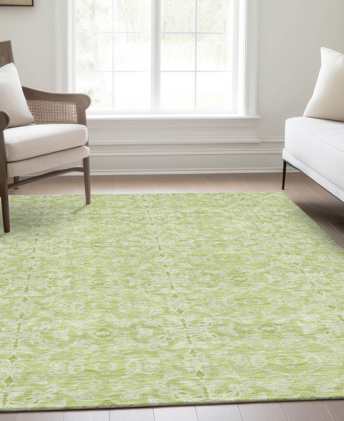 Addison Chantille Acn784 9'x12' Area Rug In Sage
