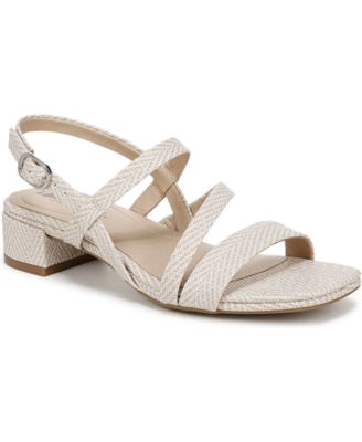 Women's Janet Square Open Toe Slingback Dress Sandals